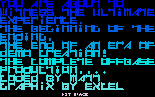 Beginning of the Ending (The) atari screenshot