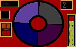 Belote atari screenshot