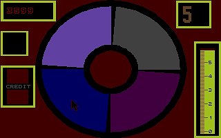 Belote atari screenshot