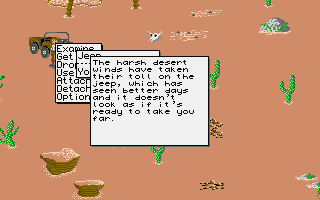 Bermuda Project atari screenshot