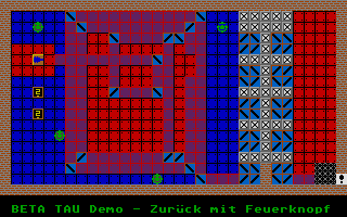 Beta Tau atari screenshot