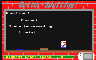 Better Spelling atari screenshot