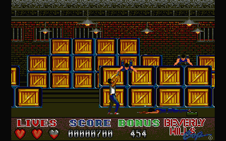 Beverly Hills Cop atari screenshot
