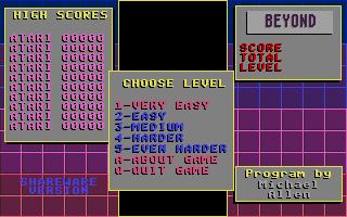 Beyond atari screenshot