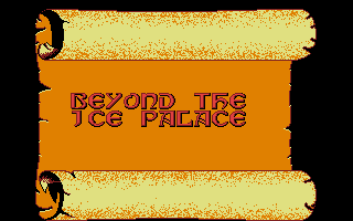 Beyond the Ice Palace atari screenshot