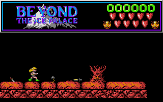 Beyond the Ice Palace atari screenshot