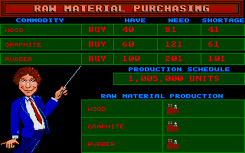 Big Business atari screenshot