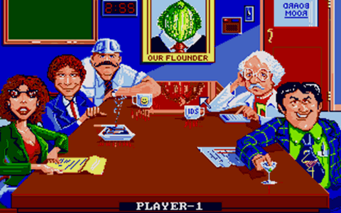 Big Business atari screenshot