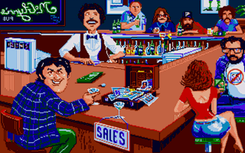 Big Business atari screenshot