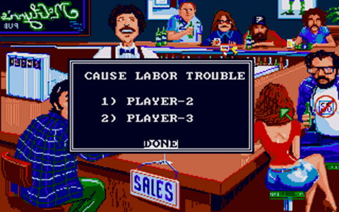 Big Business atari screenshot