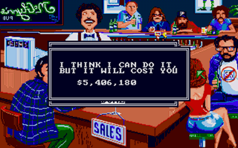 Big Business atari screenshot