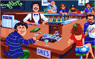 Big Business atari screenshot