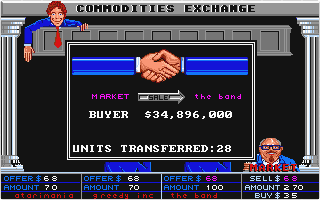 Big Business atari screenshot