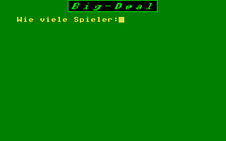 Big Deal atari screenshot