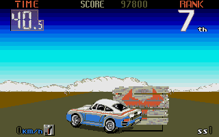 Big Run atari screenshot