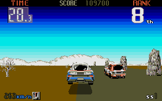 Big Run atari screenshot