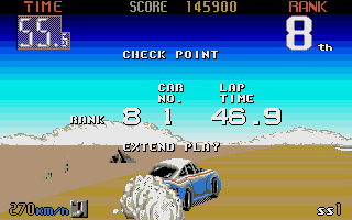 Big Run atari screenshot