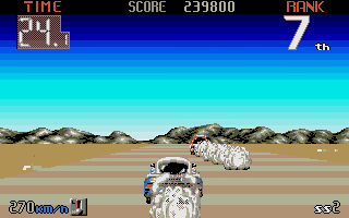 Big Run atari screenshot