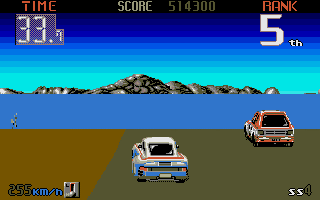 Big Run atari screenshot