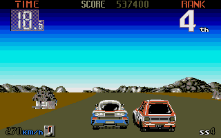 Big Run atari screenshot