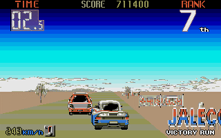 Big Run atari screenshot