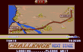 Big Run atari screenshot