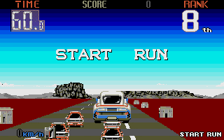 Big Run atari screenshot