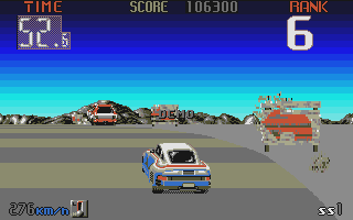 Big Run atari screenshot