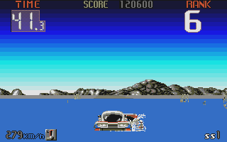 Big Run atari screenshot