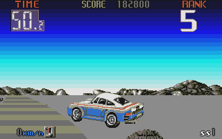 Big Run atari screenshot