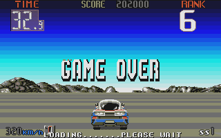 Big Run atari screenshot