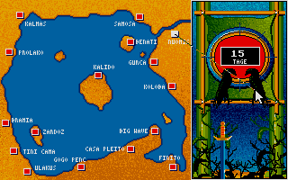 Big Sea atari screenshot