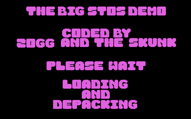 Big STOS Demo (The) atari screenshot