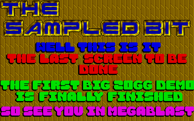 Big STOS Demo (The) atari screenshot
