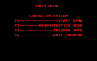 Big Top Type atari screenshot