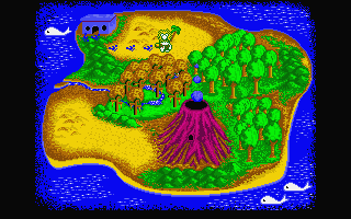Big Nose The Caveman atari screenshot