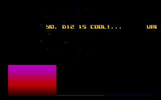 Bigscroller with Sinus Dots Behind (The) atari screenshot