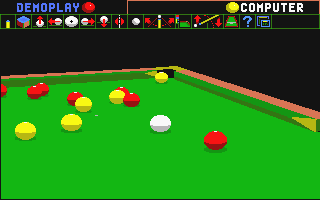 Billard Américain (Le) atari screenshot