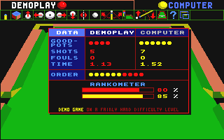 Billard Américain (Le) atari screenshot