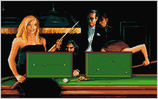 Billiards Simulator II atari screenshot