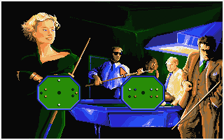 Billiards Simulator II atari screenshot
