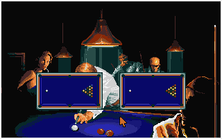 Billiards Simulator II atari screenshot