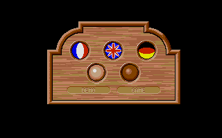 Billiards Simulator atari screenshot