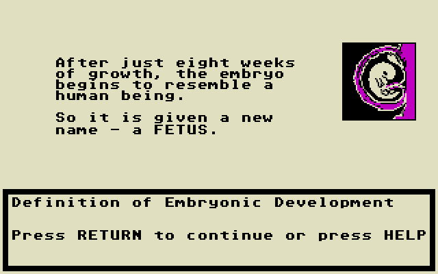 Biology Volume 3 atari screenshot