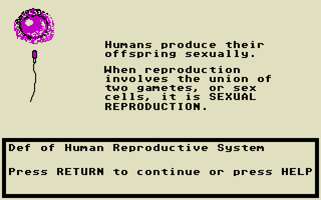 Biology Volume 3 atari screenshot