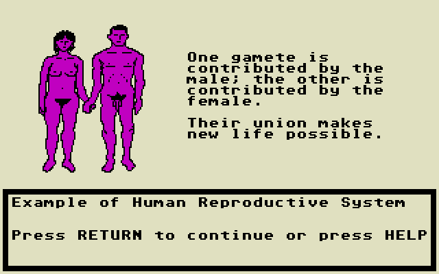 Biology Volume 3 atari screenshot