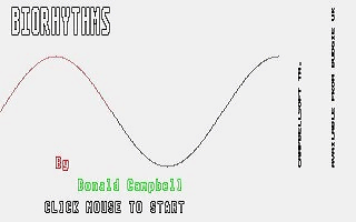 Biorhythms — screenshot 1