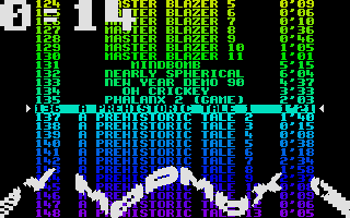 Bird Mad Girl Show atari screenshot