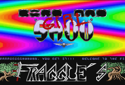 Bird Mad Girl Show atari screenshot
