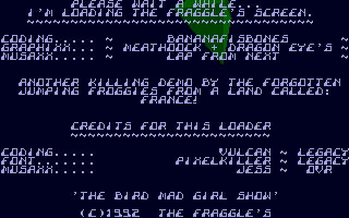 Bird Mad Girl Show atari screenshot
